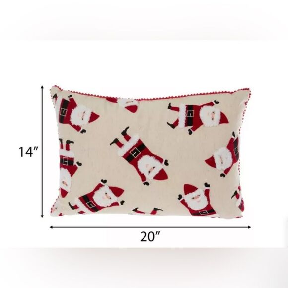 Playful Santa Pillow - Picture 2 of 5